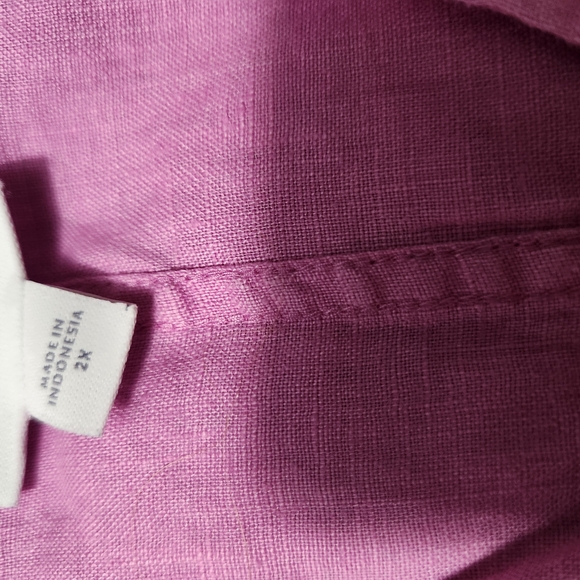 Elegant Purple Women's Dress - Picture 3 of 4